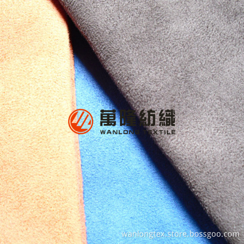 100% Polyester Suede Fabric for Sofa, Curtain, Furniture and Home Textile